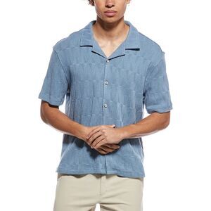 Jason Wu Mens  Knit Shirt, Blue